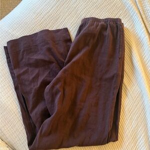 A New Day brown linen pants